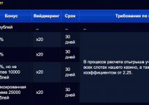 Описание бонуса на первый депозит – Вулкан Ставка первый депозит 90 бонус