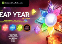 Leap Year – бонусы и фри спины в Casino Luck Акция високосный год от CasinoLuck