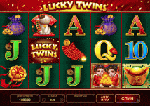 Внешний вид слот автомата «LuckyTwins» в КазиноМИРА lucky twins slot casino mira