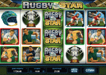 Игровой слот «Rugby Star» в Казино МИРА slot rugby star casino mira