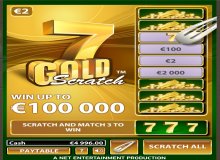 Лотерейные билеты на которых нужно стереть защитный слой – 7 Gold Scratch 7 Gold Scratch – просто стирайте защитный слой и выигрывайте деньги, казино Joycasino